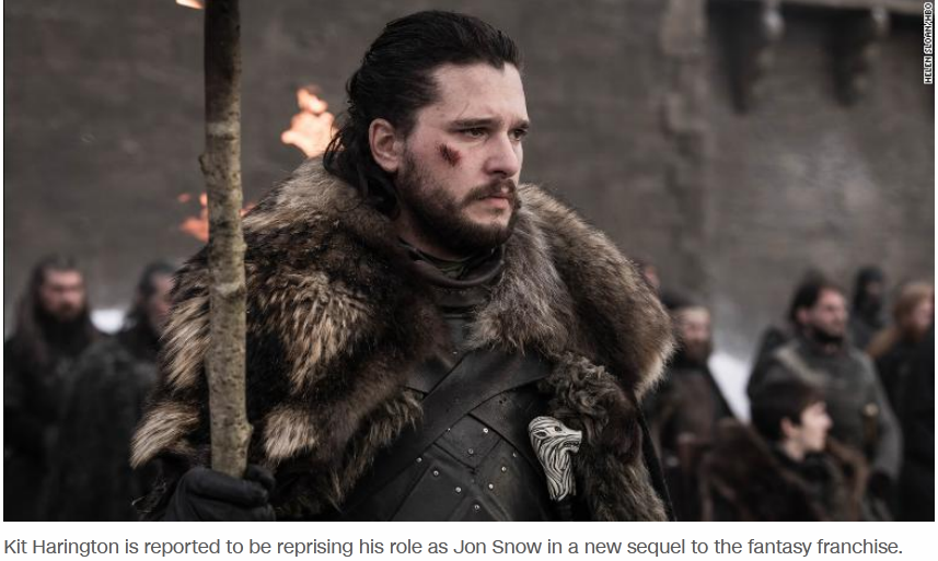 Kit Harington Is Reportedly On Board For A Jon Snow Spinoff Of 'Game Of Thrones'.