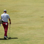 Taking A Draining Putt At The US Open, A Golf Player Became Annoyed.
