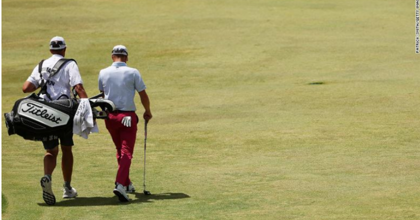 Taking A Draining Putt At The US Open, A Golf Player Became Annoyed.