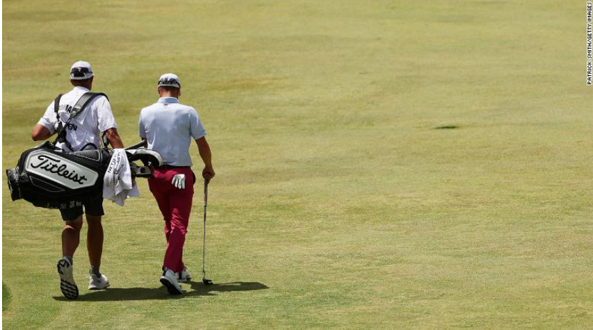 Taking A Draining Putt At The US Open, A Golf Player Became Annoyed.