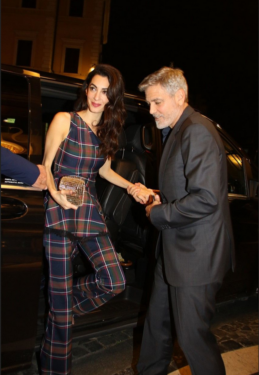 Her Sensed-The Date She Liked Wearing Couture Gown Amal Follows.