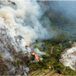 Because Of The Wildfire Threat, Machu Picchu In Peru Recently Faced Threats.